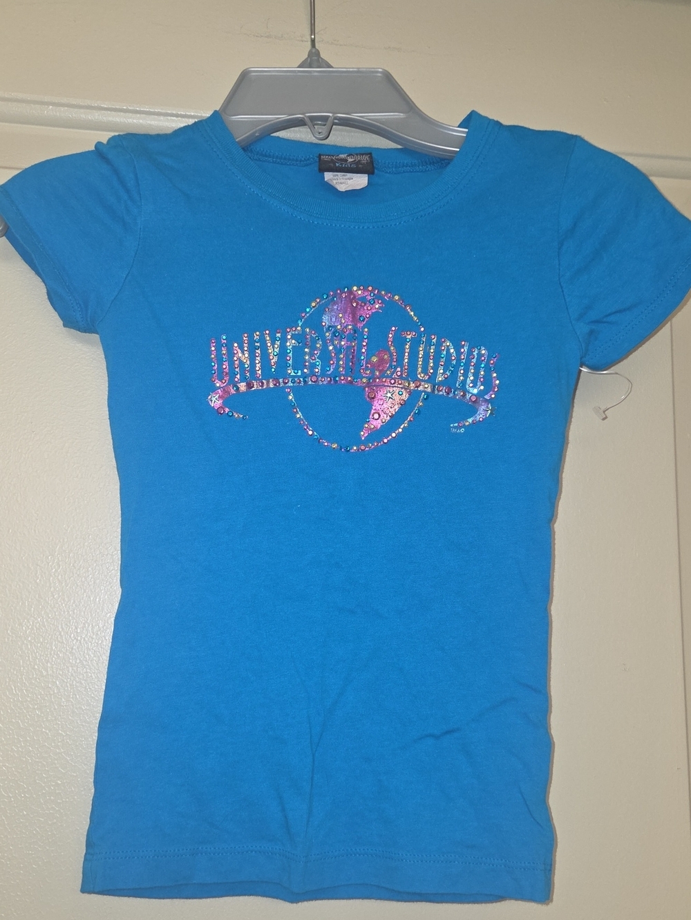 Universal Kids Bright Blue Short Sleeve Graphic Tee